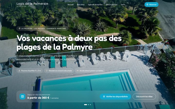 Screenshot of logisdelapalmeraie.fr