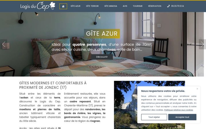 Screenshot of logisducep.fr