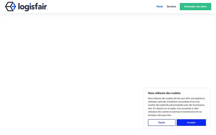 Screenshot of logisfair.com