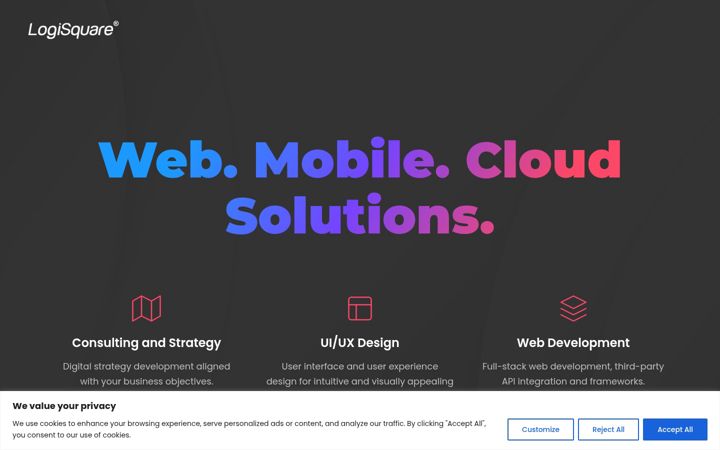 Screenshot of logisquare.com