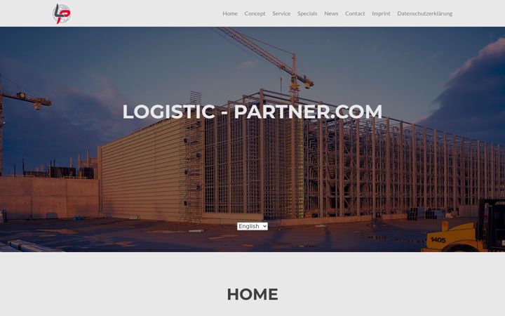 Screenshot of logistic-partner.com