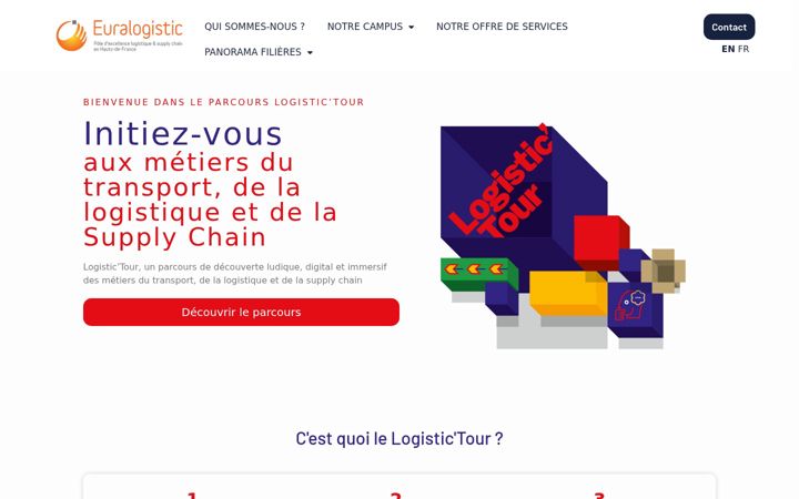 Screenshot of logistic-tour.com
