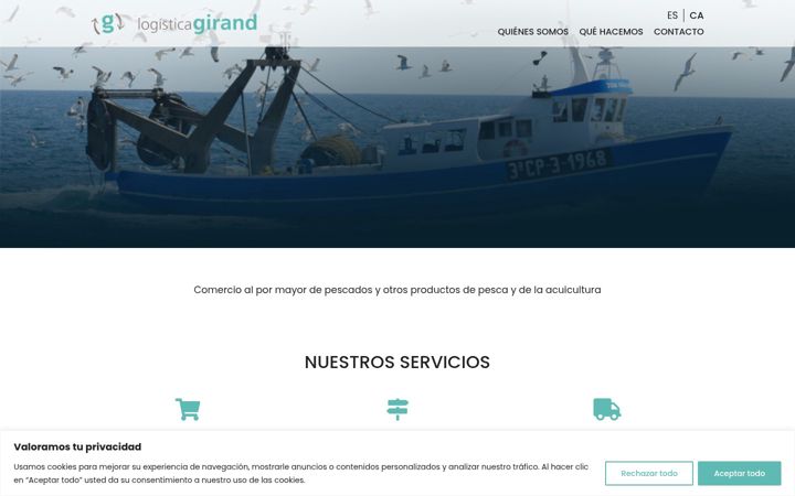 Screenshot of logisticagirand.cat