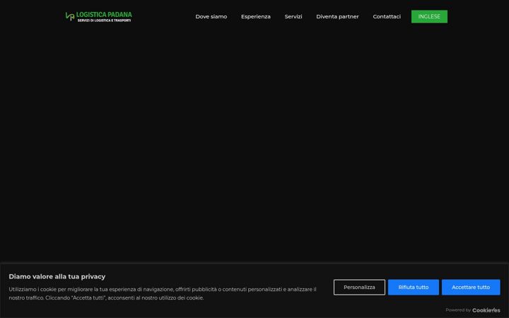 Screenshot of logisticapadana.com