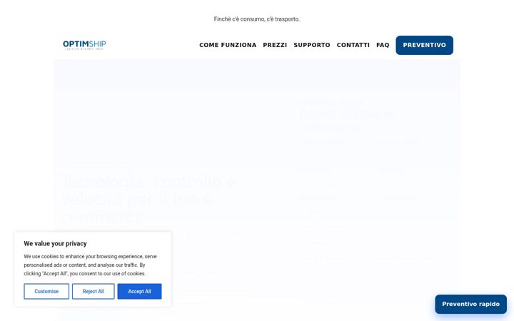 Screenshot of logisticaperecommerce.com