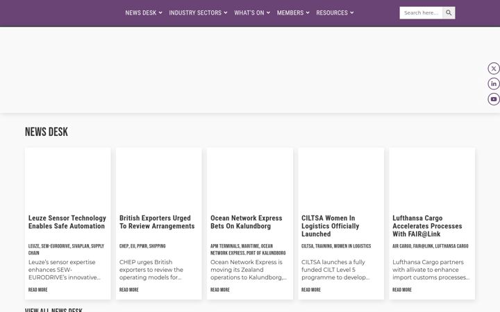Screenshot of logistics-buyer.com