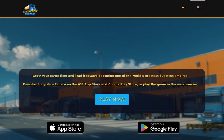 Screenshot of logistics-empire.com