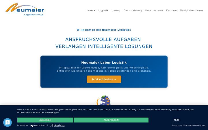 Screenshot of logistics-group.de
