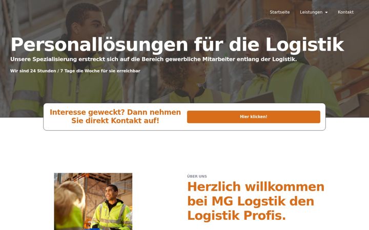Screenshot of logistik-personal.com