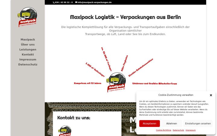 Screenshot of logistik-verpackungen.de