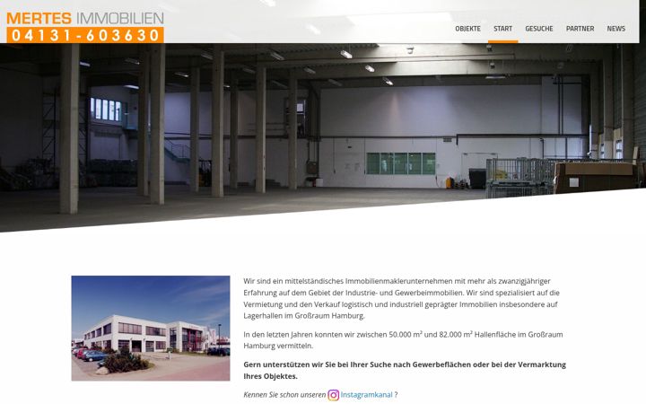 Screenshot of logistikhalle.com