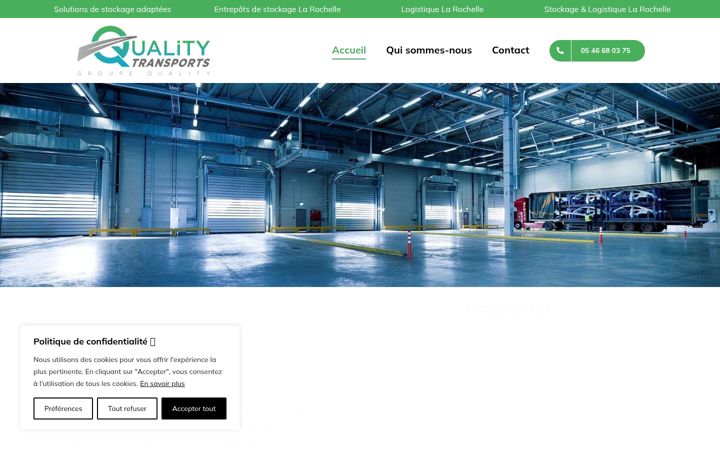Screenshot of logistique-stockage-la-rochelle.com