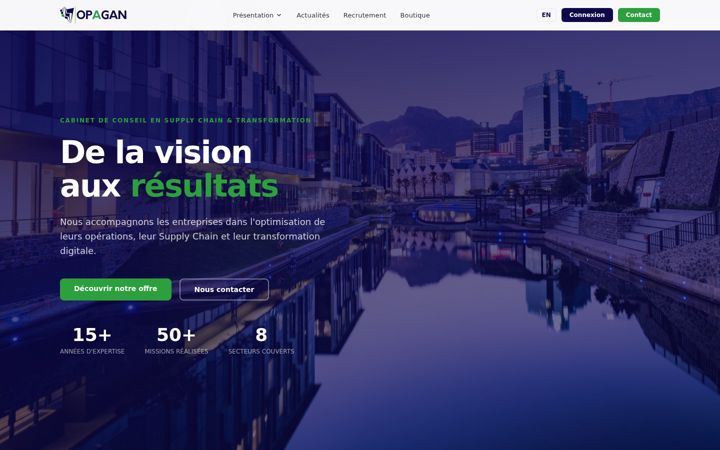 Screenshot of logistiqueconsulting.fr