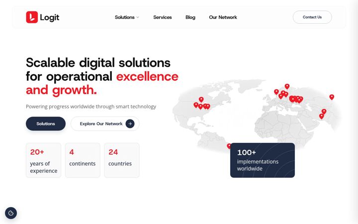 Screenshot of logit-solutions.com