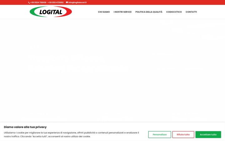 Screenshot of logitalscarl.it