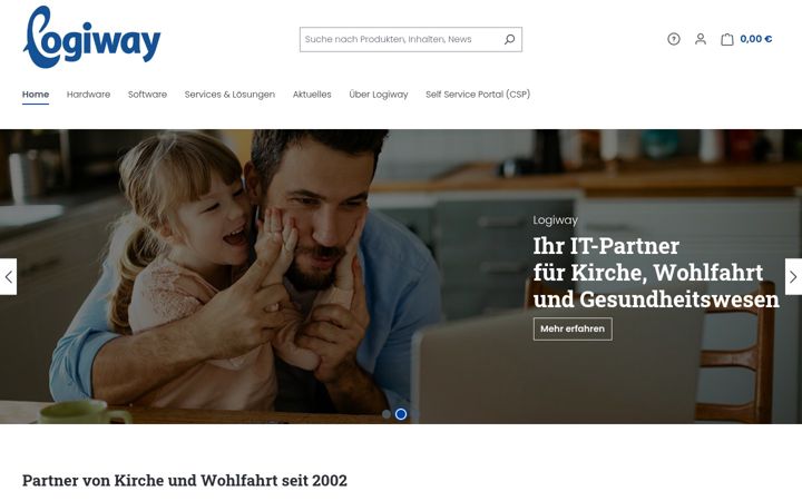 Screenshot of logiway.de