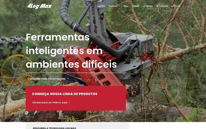 Screenshot of logmaxbr.com.br