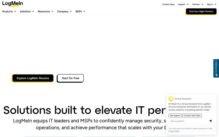Screenshot of logme.in