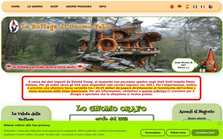 Screenshot of lognomo.com
