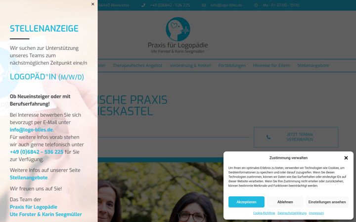 Screenshot of logo-blies.de