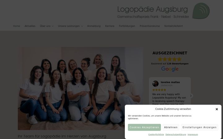 Screenshot of logoaugs.de
