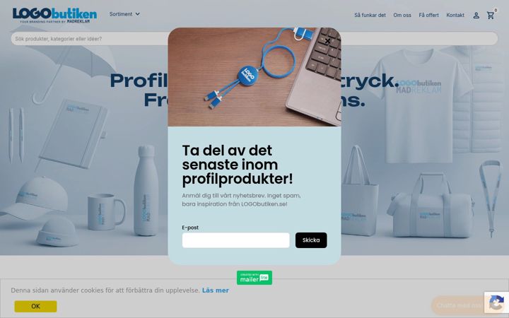 Screenshot of logobutiken.se