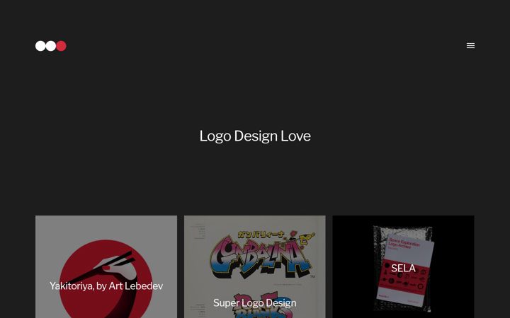 Snímek obrazovky logodesignlove.com