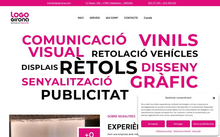Screenshot of logogirona.com