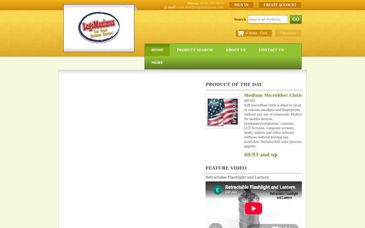 Screenshot of logomaximum.com