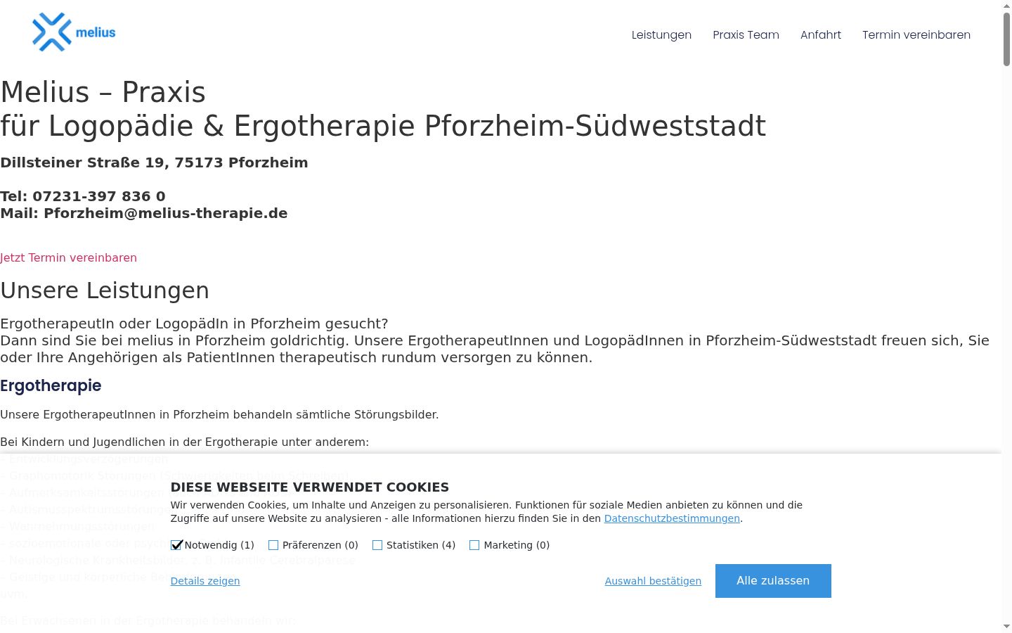 Ekrānuzņēmums ar piekrišanas baneri, kas tika rādīts pirms jebkādas mijiedarbības