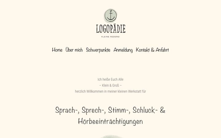 Screenshot του logopaedie-kleinerederei.de