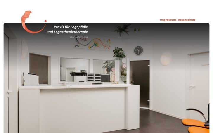 Screenshot of logopaedie-lrs-stephan.de