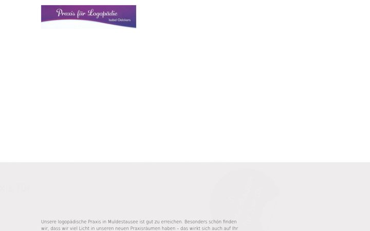 Screenshot of logopaedie-oelckers.de