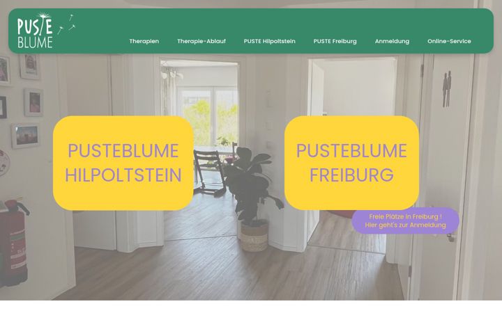 Screenshot of logopaedie-pusteblume.de