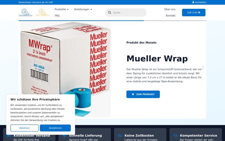 Screenshot of logoparts.ch