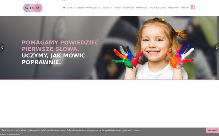 Screenshot of logopeda-sylaba.pl