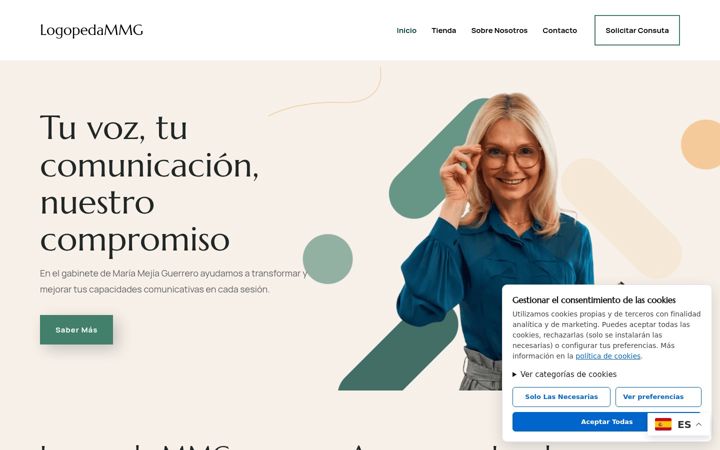 Screenshot of logopedammg.com