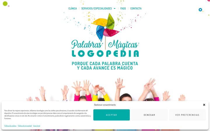 Screenshot of logopedasantander.com