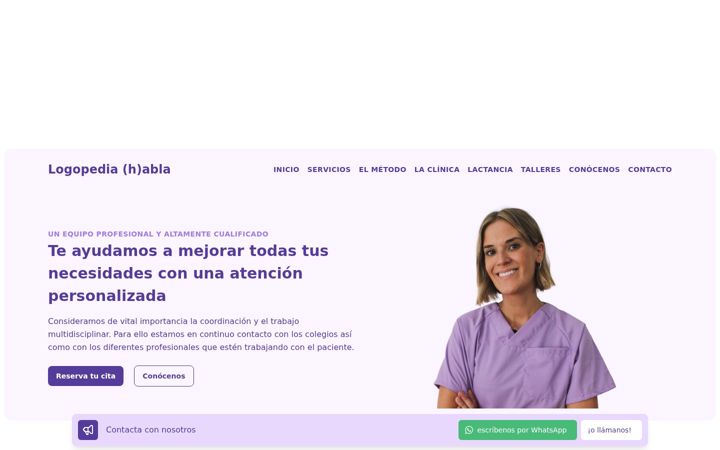 Snímek obrazovky logopediahabla.es
