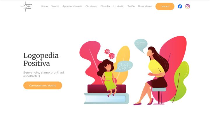 Screenshot of logopediapositiva.it