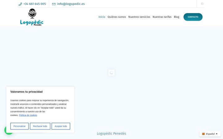 Screenshot of logopedic.es