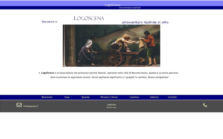 Screenshot of logoscena.it