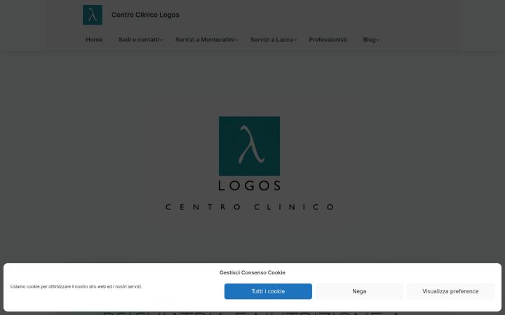 Screenshot of logoscentroclinico.it