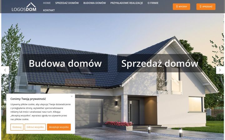 Screenshot of logosdom.pl