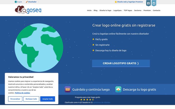 Screenshot of logosea.com