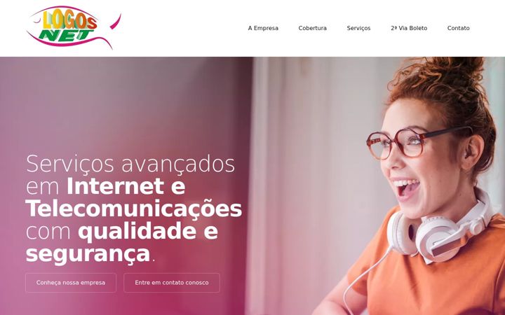 Snímek obrazovky logosnet.com.br