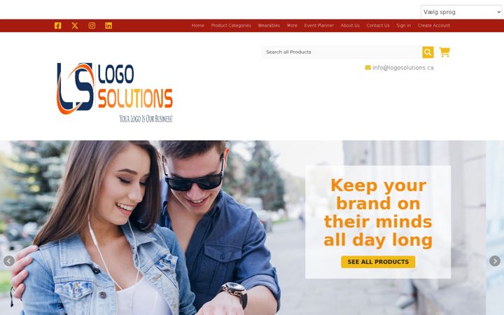Screenshot of logosolution.ca