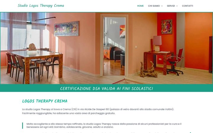 Screenshot of logostherapy.it