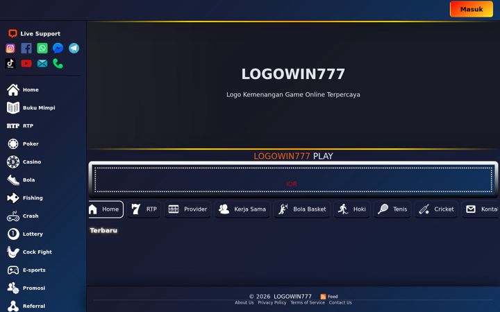 Screenshot of logowin777.org