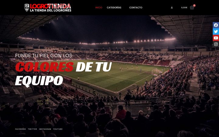 Screenshot of logrotienda.com